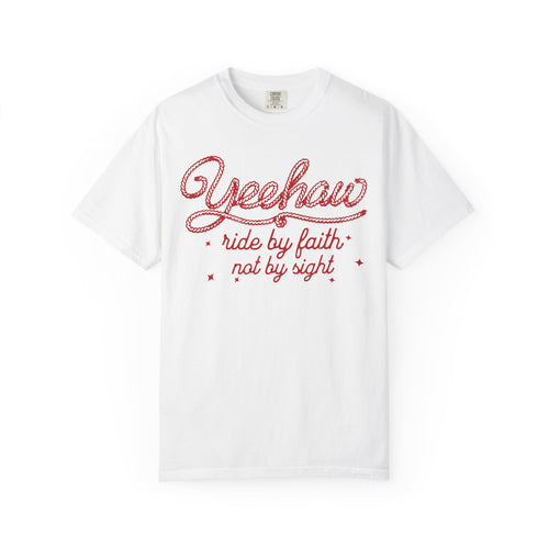 Rope Yeehaw Ride By Faith Shirt