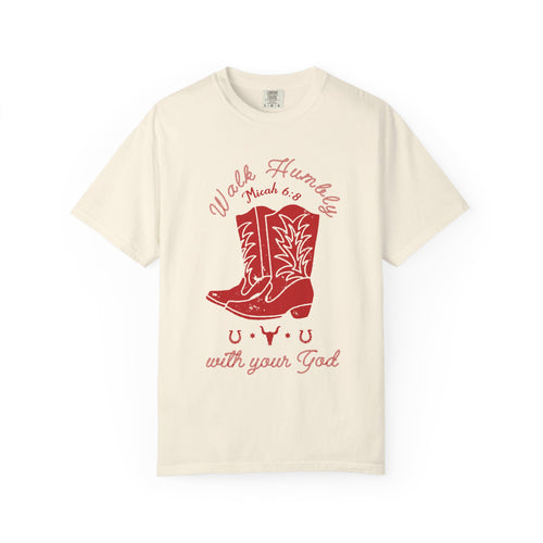 Cowgirl Rope Font Walk Humbly Shirt
