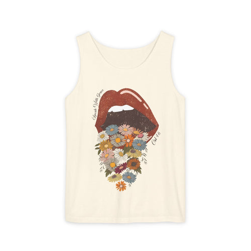 Speak With Grace Comfort Colors Tank