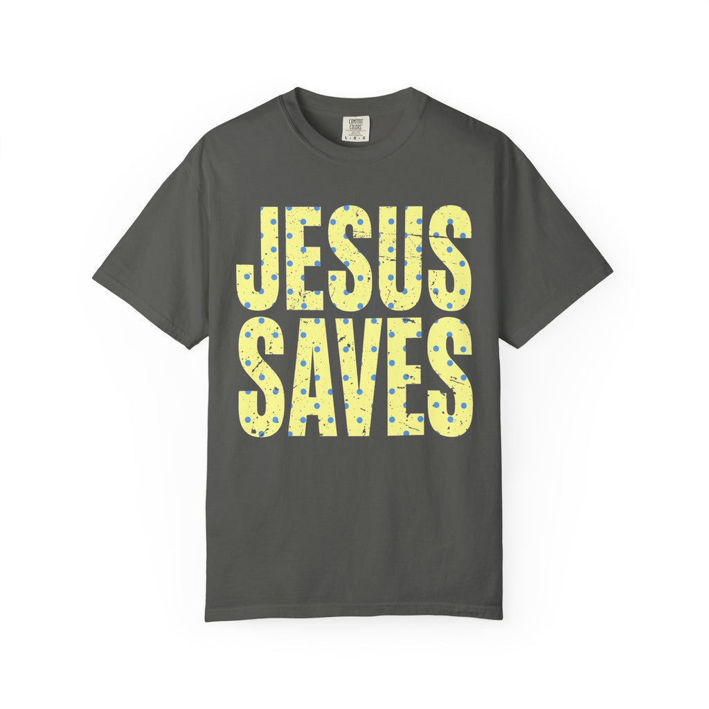 Summer Polka Dot Jesus Saves Shirt