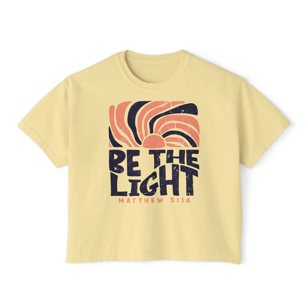 Be The Light Boxy Tee