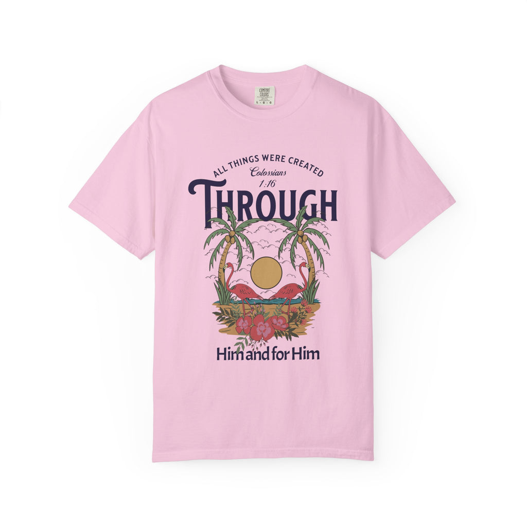 All Things Were Created Beach Shirt