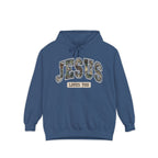 Camo Font Jesus Loves You Hoodie