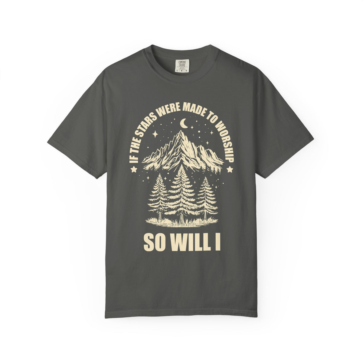 Yellow Print Stars Nature Shirt