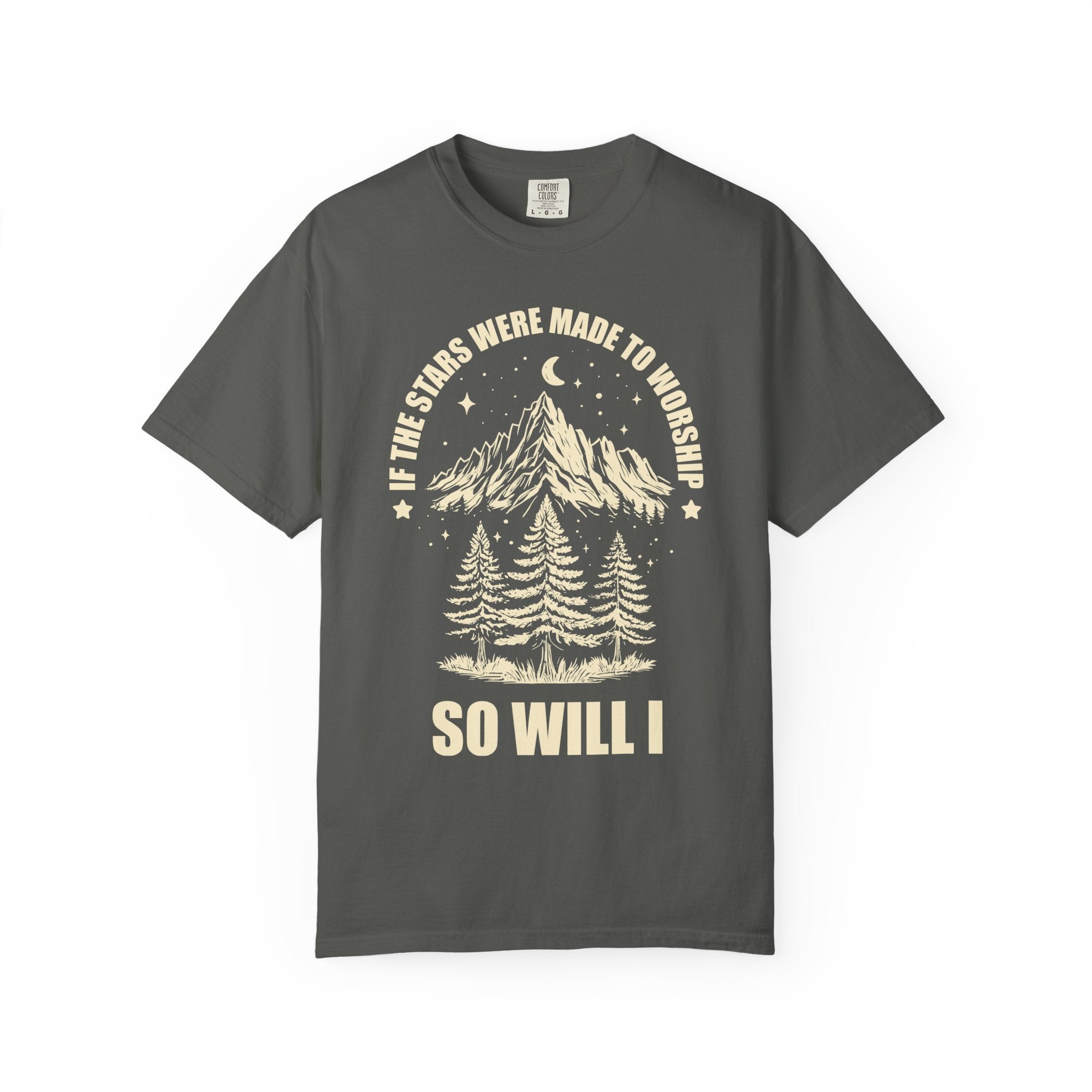 Yellow Print Stars Nature Shirt