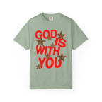Leopard Star God Is With You Shirt