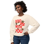 Leopard Star God Is With You Sweatshirt