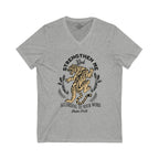 Tiger Strengthen Me V Neck