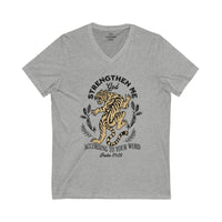 Tiger Strengthen Me V Neck