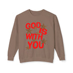 Leopard Star God Is With You Sweatshirt