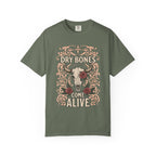 Dry Bones Flower Skull Shirt
