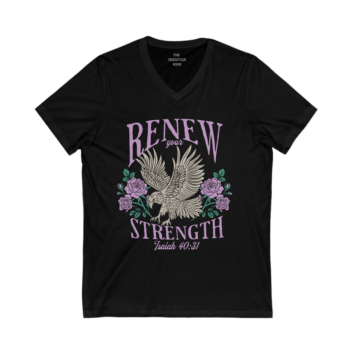 Eagle Renew Your Strength V Neck