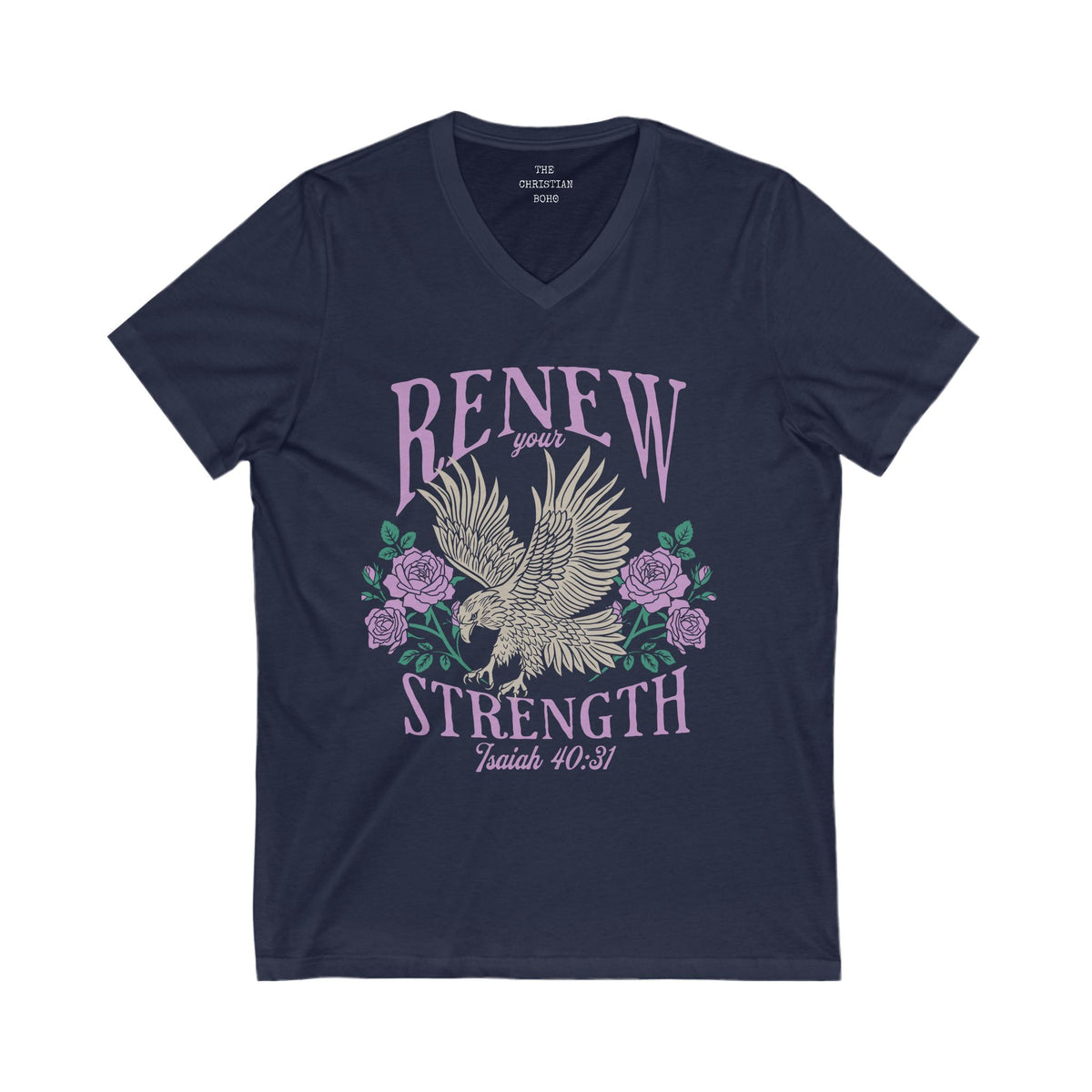 Eagle Renew Your Strength V Neck