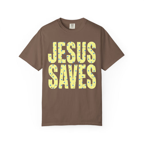 Summer Polka Dot Jesus Saves Shirt