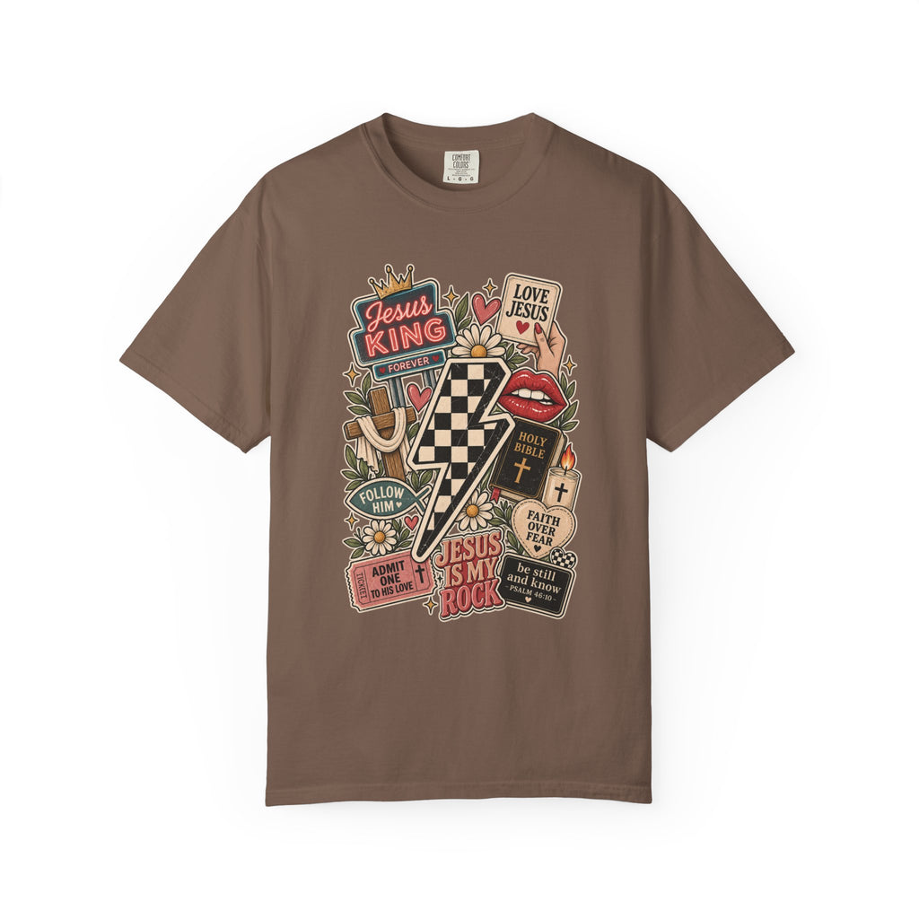 Western Collage Jesus Shirt