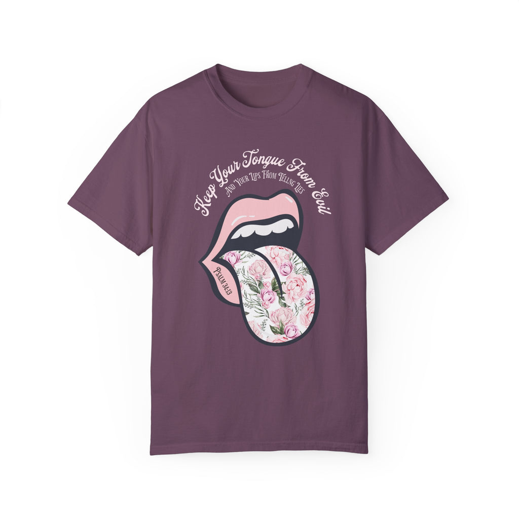 Retro Keep Your Tongue From Evil Shirt