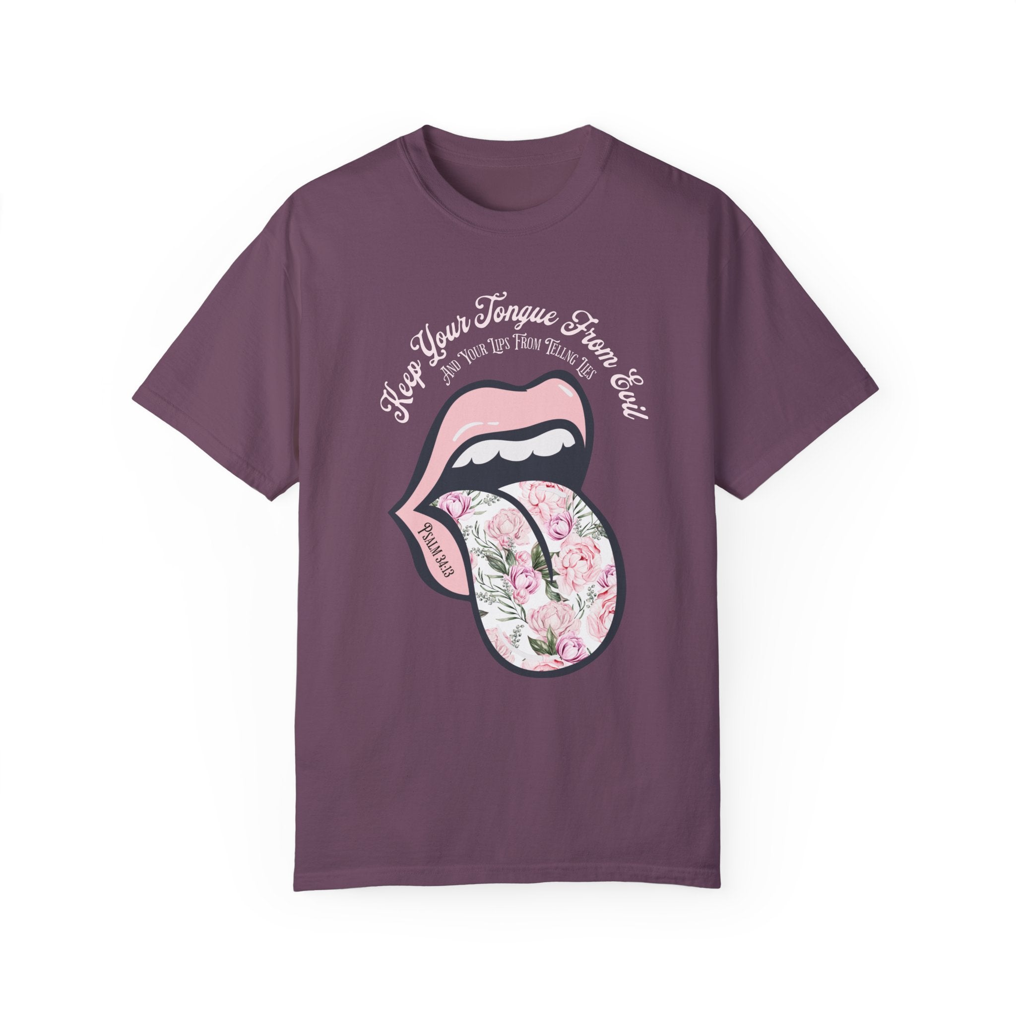 Retro Keep Your Tongue From Evil Shirt