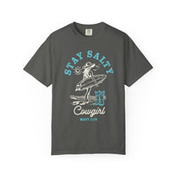 Retro Salty Beach Cowgirl Shirt