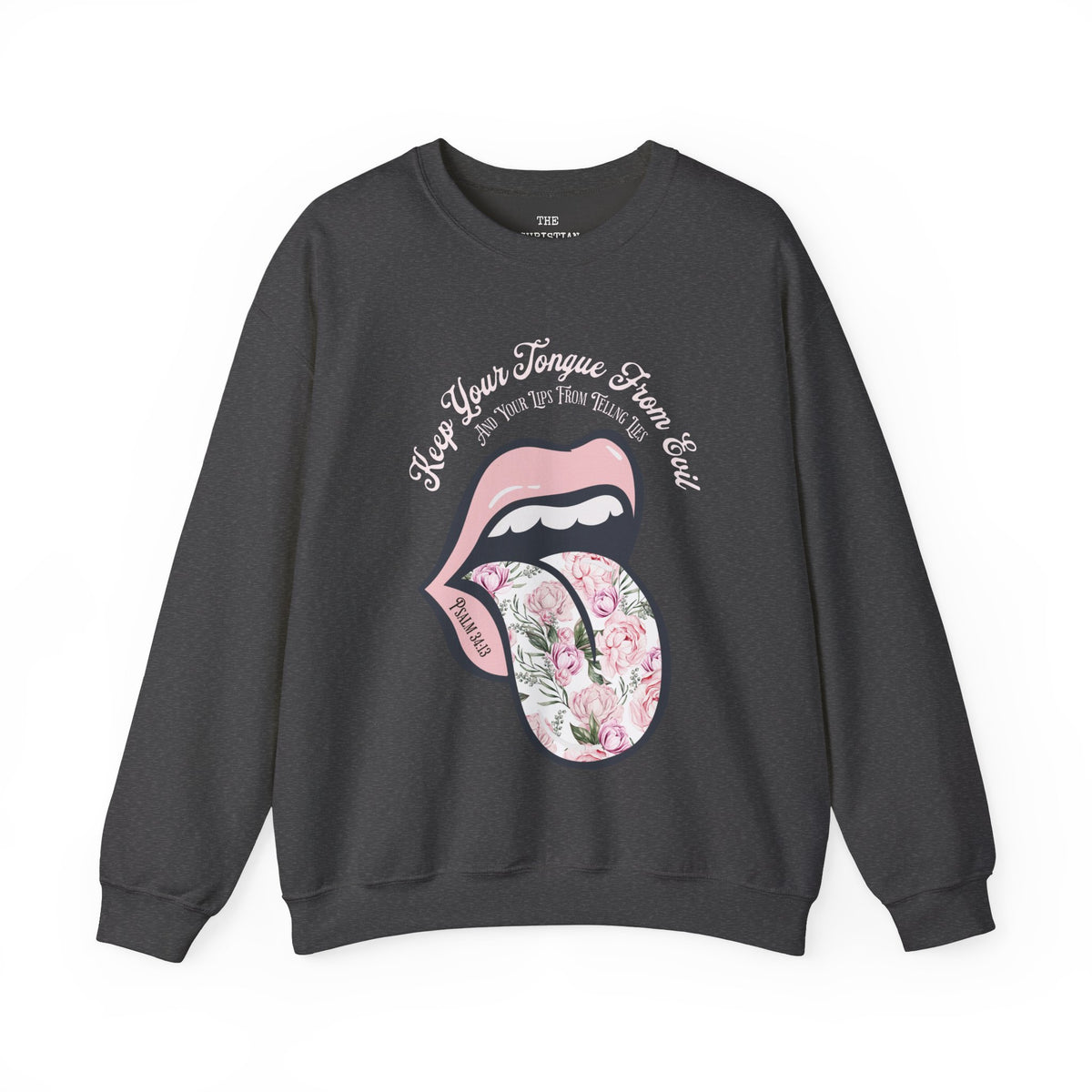 Retro Keep Your Tongue From Evil Sweatshirt