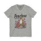 Vintage Fearless Tiger V Neck