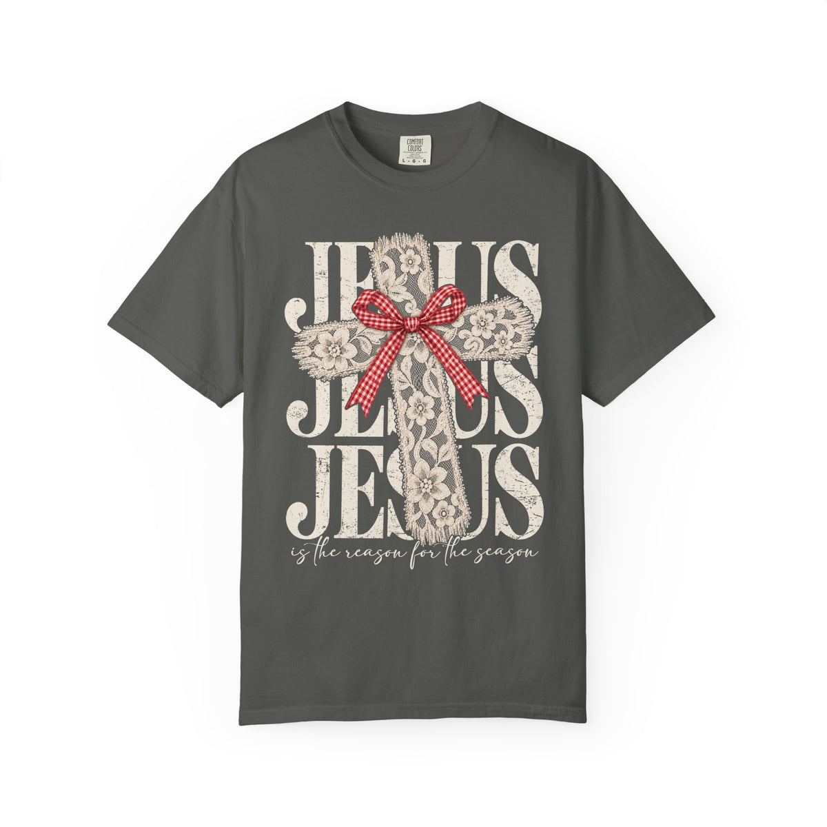 Lace Cross Christmas Shirt