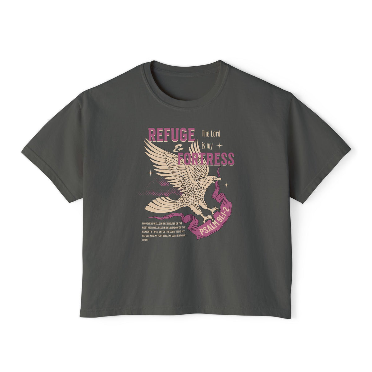 Refuge and Fortress Boxy Tee