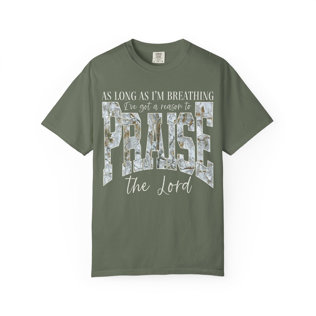 Camo Font Praise Shirt