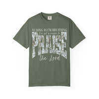 Camo Font Praise Shirt