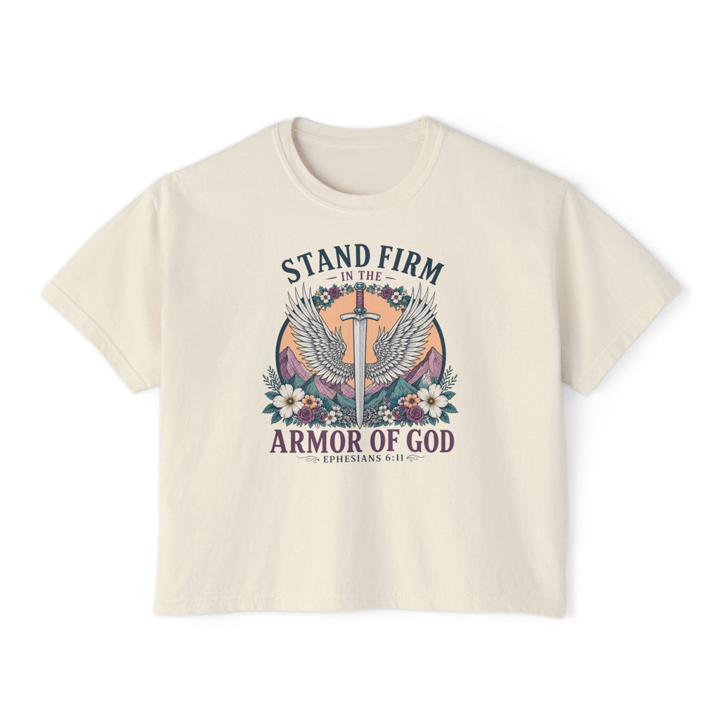 Stand Firm Armor Boxy Tee