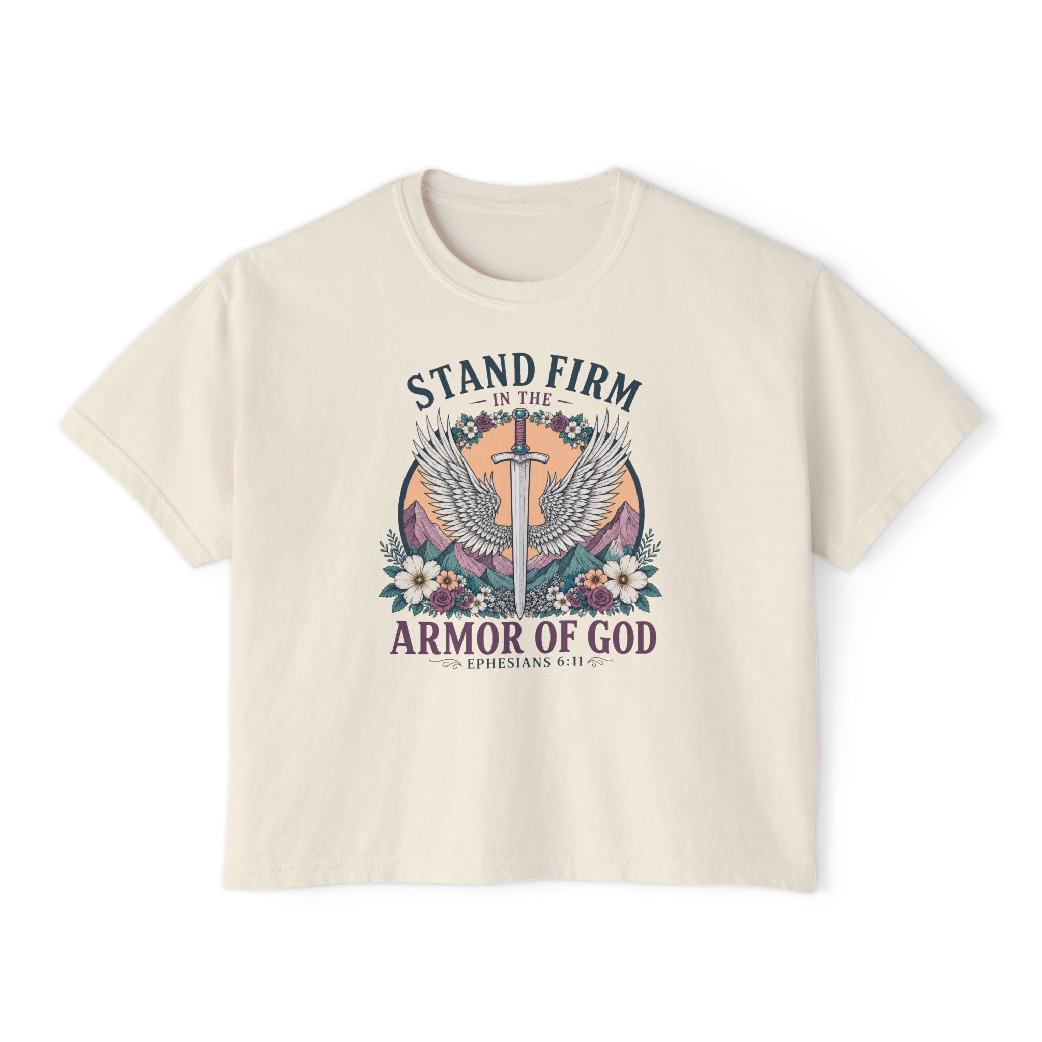 Stand Firm Armor Boxy Tee