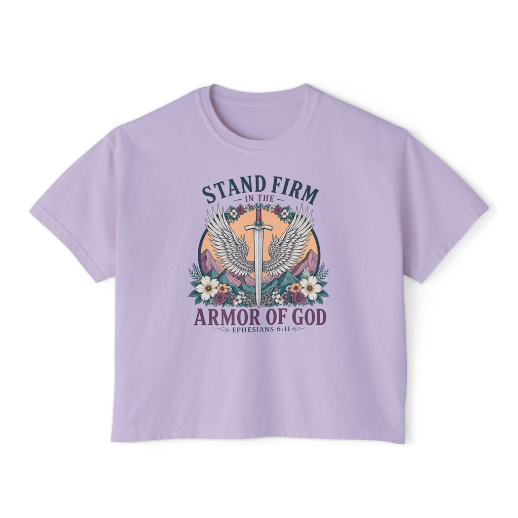 Stand Firm Armor Boxy Tee