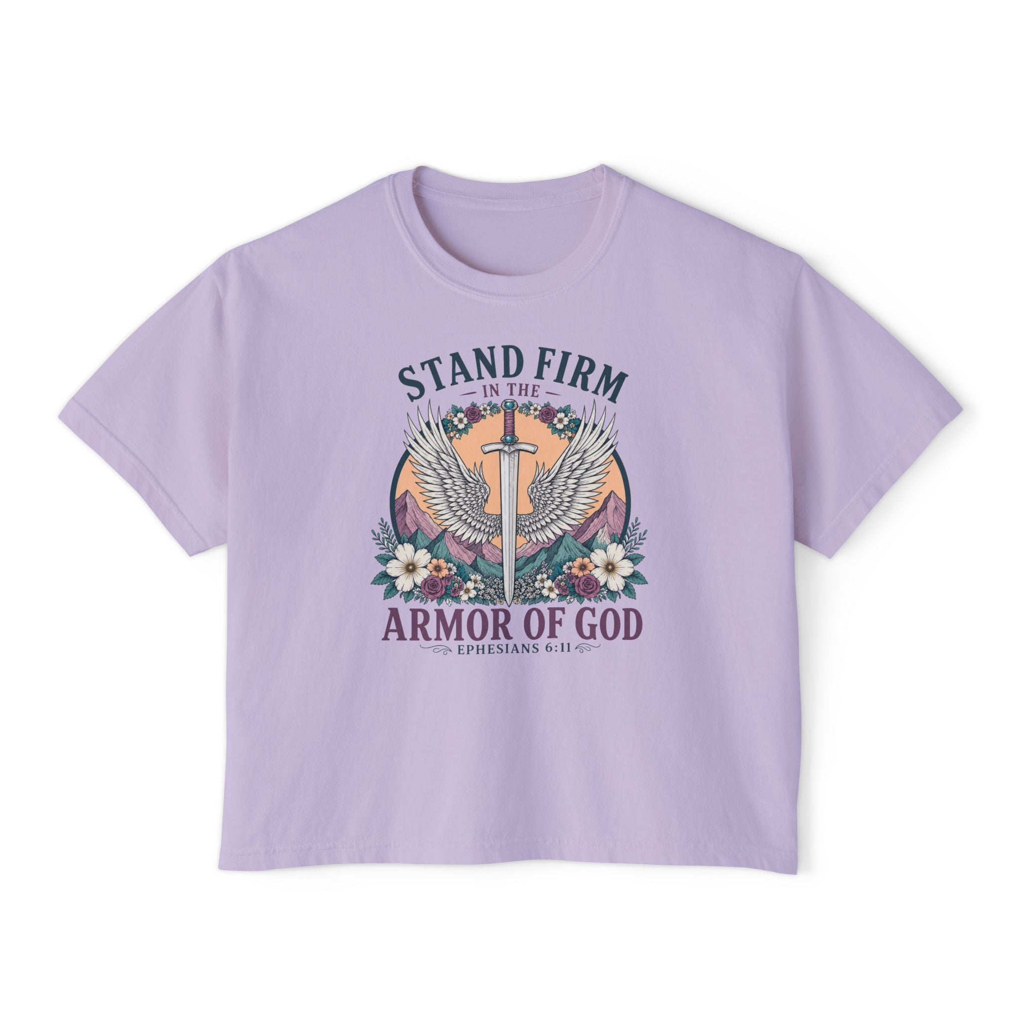 Stand Firm Armor Boxy Tee