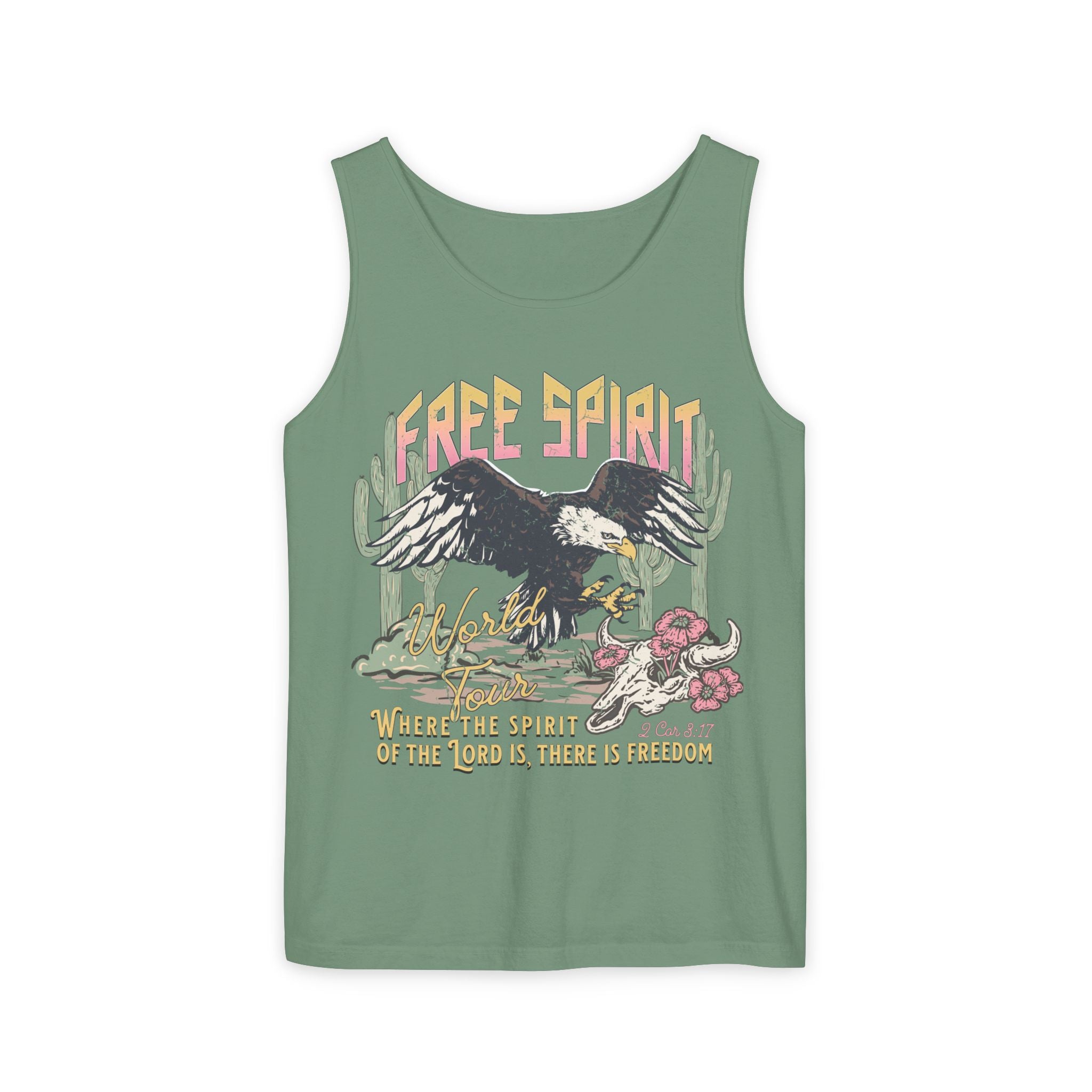 Vintage Freedom Comfort Colors Tank