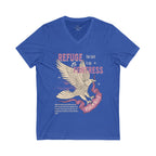 Refuge and Fortress V Neck