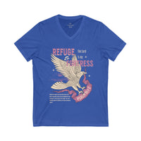 Refuge and Fortress V Neck