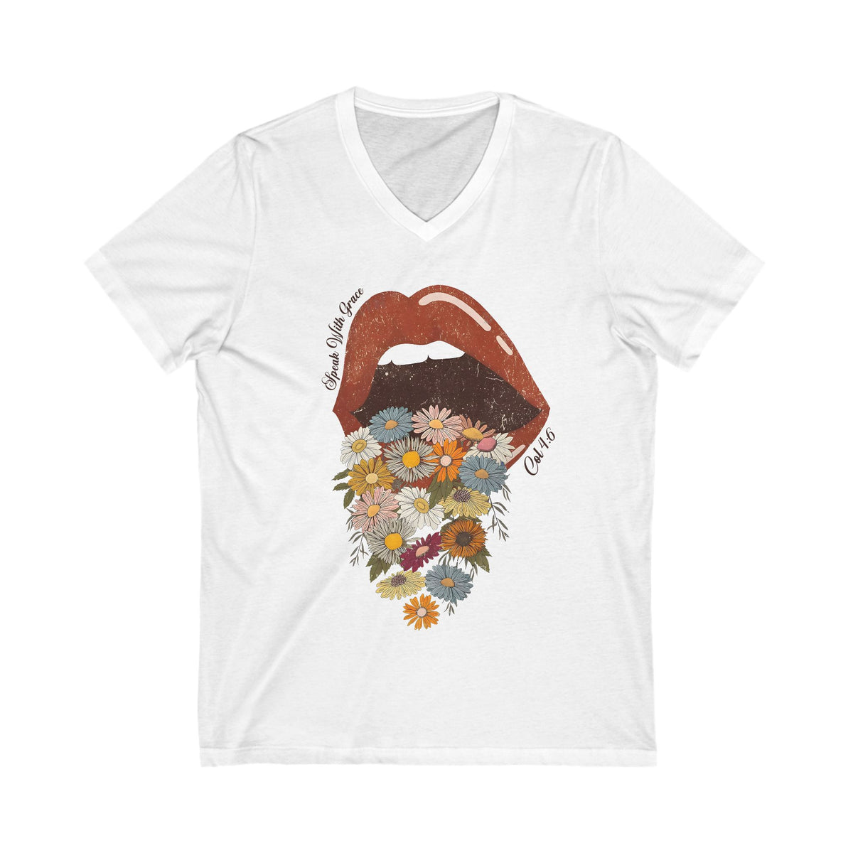 Speak With Grace V Neck
