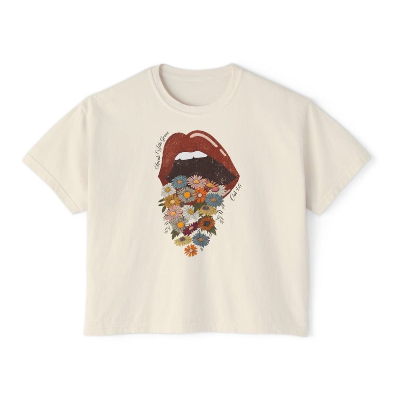 Speak With Grace Boxy Tee