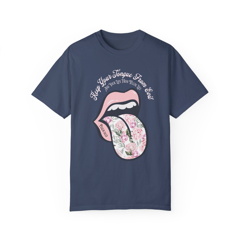 Retro Keep Your Tongue From Evil Shirt