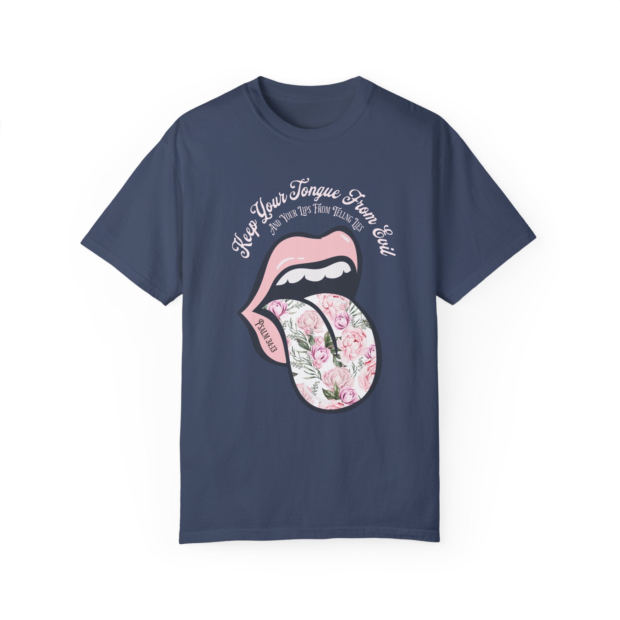 Retro Keep Your Tongue From Evil Shirt