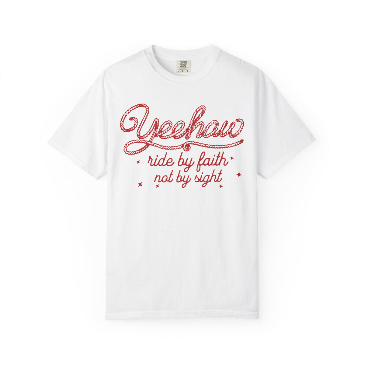 Rope Yeehaw Ride By Faith Shirt
