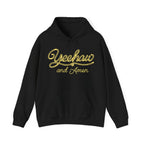Yellow Rope Font Yeehaw Amen Hoodie
