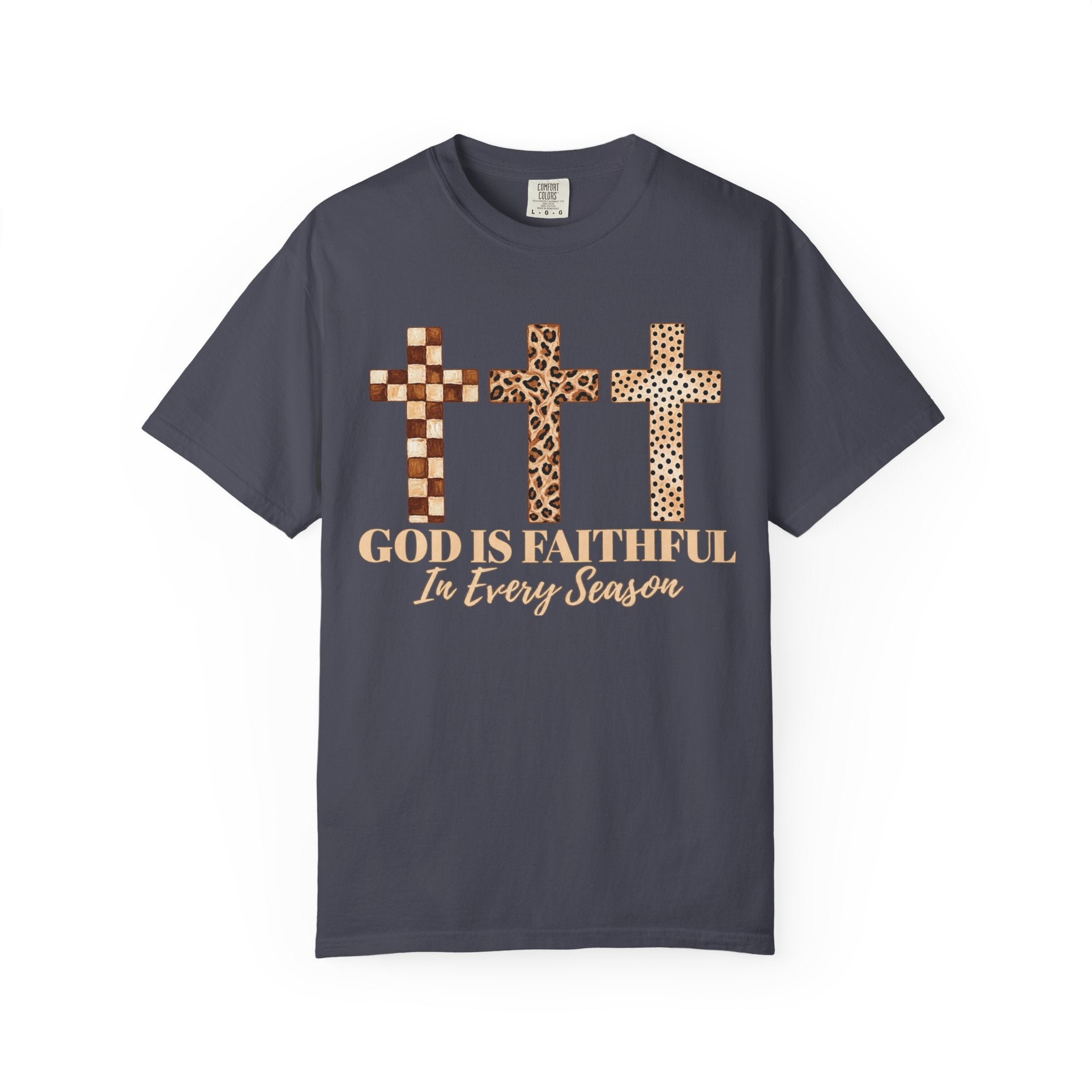 Cross God is Faithful in Every Season Shirt