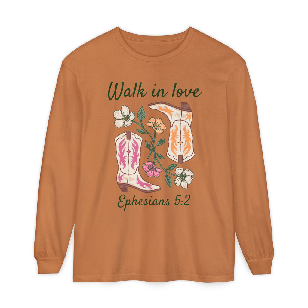 Walk In Love Cowgirl Boots Shirt