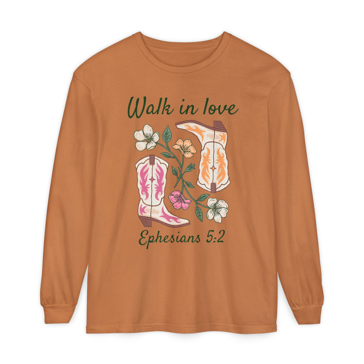 Walk In Love Cowgirl Boots Shirt