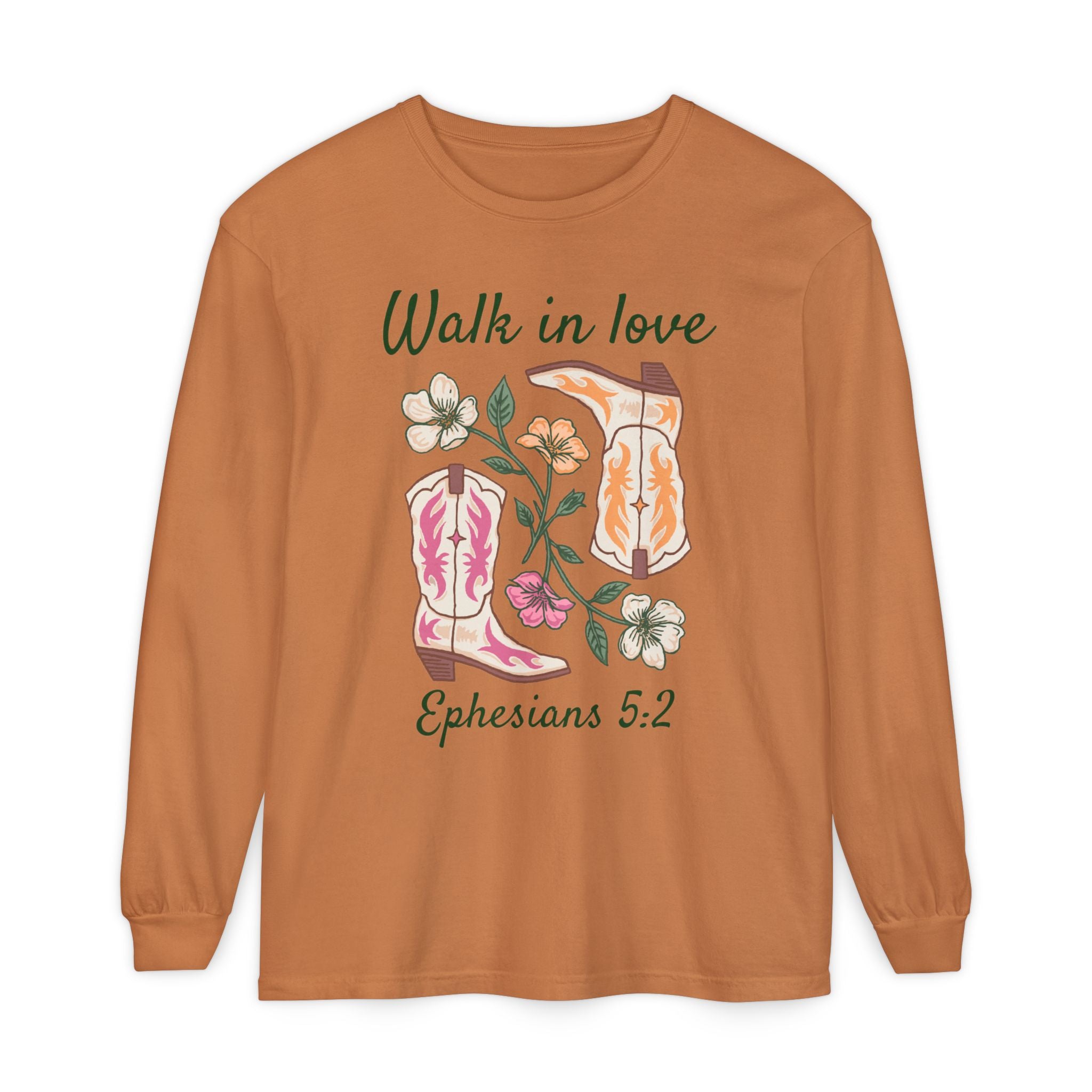 Walk In Love Cowgirl Boots Shirt