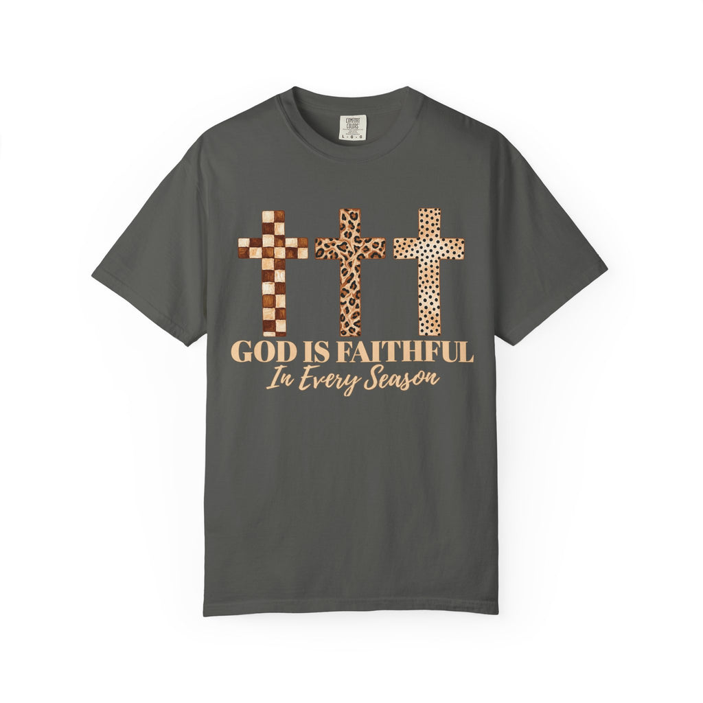 Cross God is Faithful in Every Season Shirt