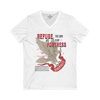 Refuge and Fortress V Neck