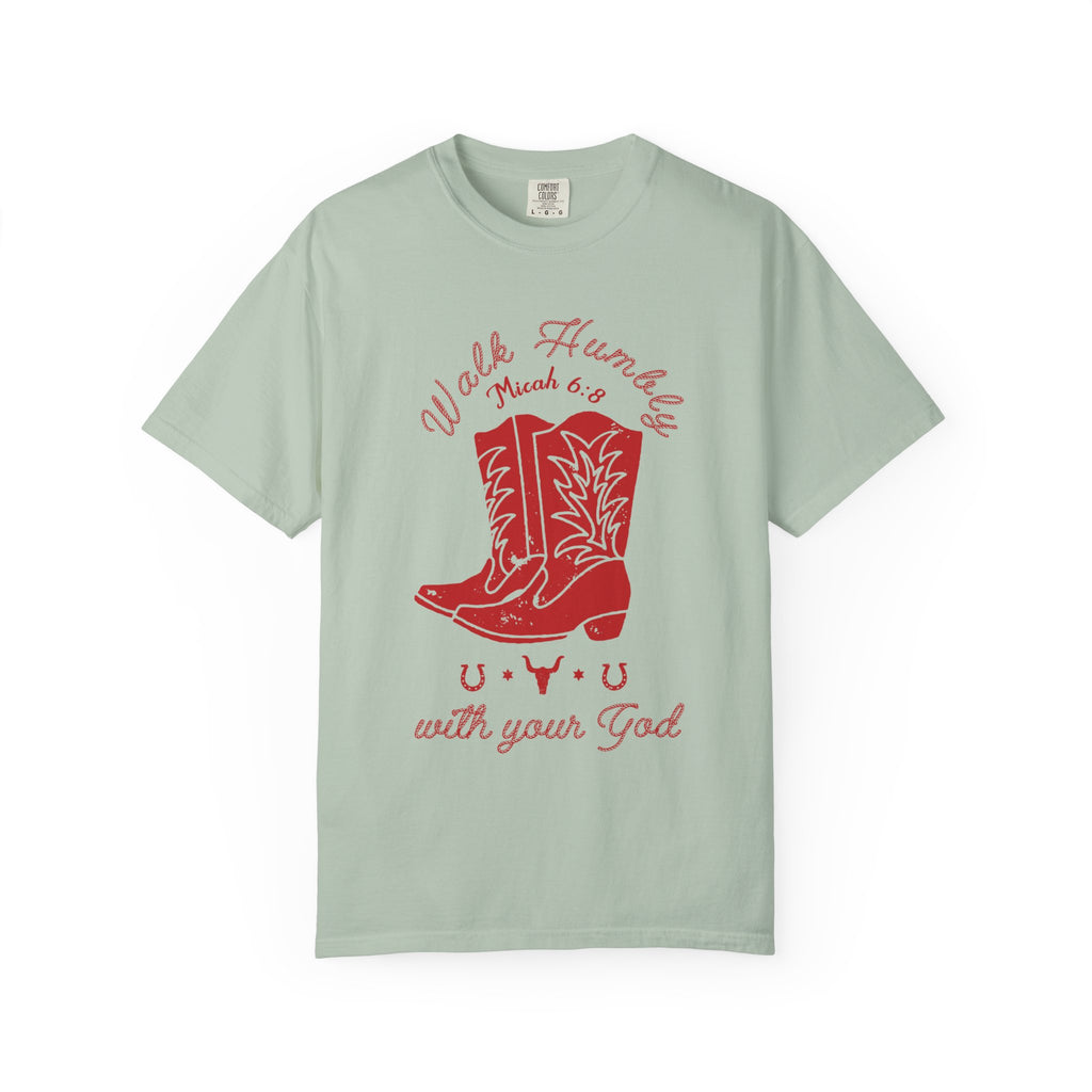 Cowgirl Rope Font Walk Humbly Shirt