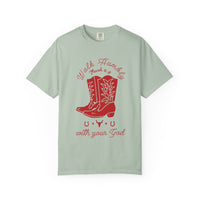 Cowgirl Rope Font Walk Humbly Shirt