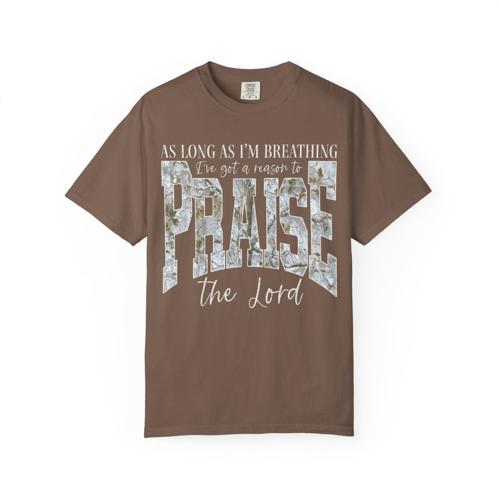 Camo Font Praise Shirt